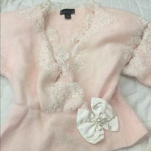 Dressy lambs wool sweater